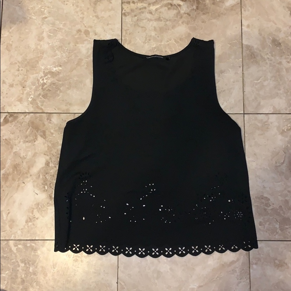 Black Crop Top